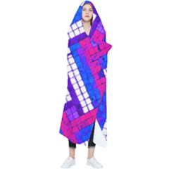 Pop Art Mosaic Wearable Blanket by essentialimage365