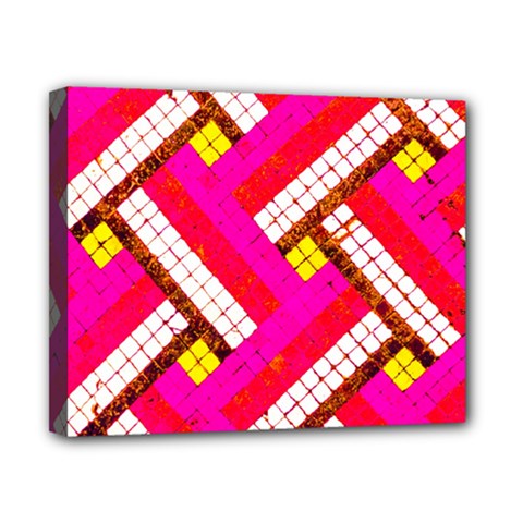 Pop Art Mosaic Canvas 10  X 8  (stretched) by essentialimage365