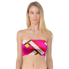 Pop Art Mosaic Bandeau Top by essentialimage365