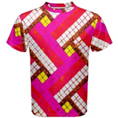 Pop Art Mosaic Men s Cotton Tee by essentialimage365