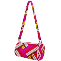 Pop Art Mosaic Mini Cylinder Bag by essentialimage365