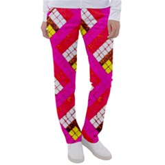 Pop Art Mosaic Women s Casual Pants by essentialimage365