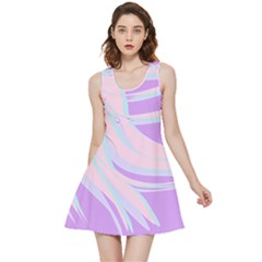 Graphic Inside Out Reversible Sleeveless Dress