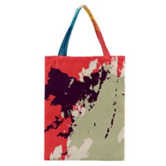 Abstract Colorful Pattern Classic Tote Bag by AlphaOmega