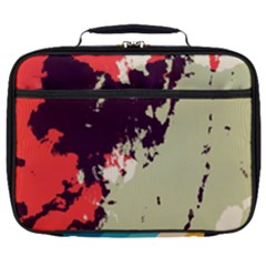 Abstract Colorful Pattern Full Print Lunch Bag by AlphaOmega