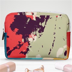 Abstract Colorful Pattern Make Up Pouch (medium) by AlphaOmega