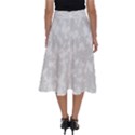 Rose White Perfect Length Midi Skirt View2