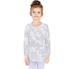 Rose White Kids  Long Sleeve Tee