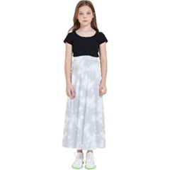 Rose White Kids  Flared Maxi Skirt