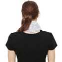 Rose White Face Covering Bandana (Triangle) View2