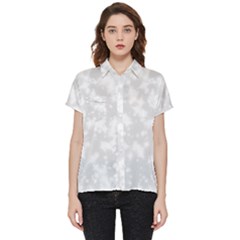 Rose White Short Sleeve Pocket Shirt