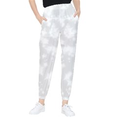 Rose White Tapered Pants