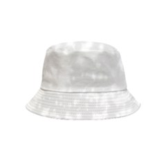 Rose White Inside Out Bucket Hat (kids)