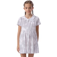 Rose White Kids  Asymmetric Collar Dress