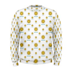 Uruguay Symbol Motif Pattern Men s Sweatshirt