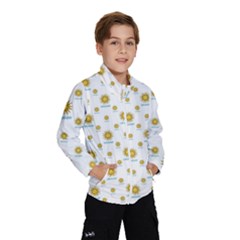 Uruguay Symbol Motif Pattern Kids  Windbreaker by dflcprintsclothing