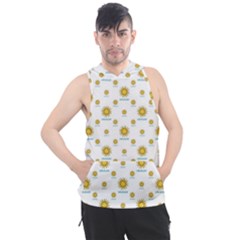 Uruguay Symbol Motif Pattern Men s Sleeveless Hoodie by dflcprintsclothing