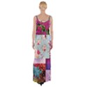 Pink Purple Aesthetic Thigh Split Maxi Dress View2