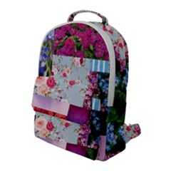 Pink Purple Aesthetic Flap Pocket Backpack (large) by designsbymallika