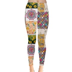 Yellow Aesthetics Leggings  by designsbymallika