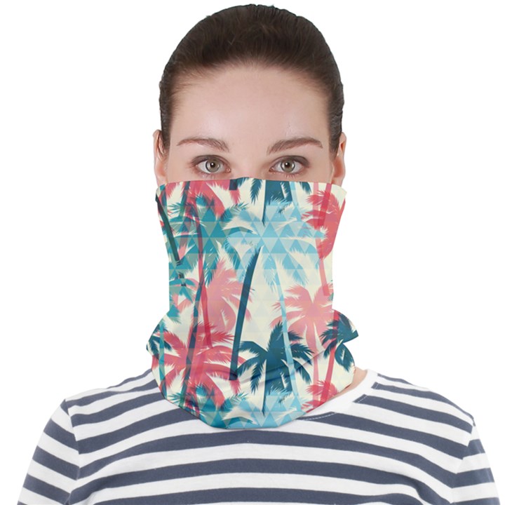 tropical love Face Seamless Bandana (Adult)