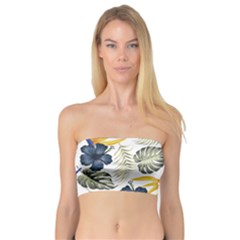 Tropical Blue Love Bandeau Top by designsbymallika