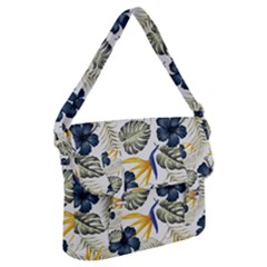 Tropical Blue Love Buckle Messenger Bag by designsbymallika