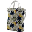 Tropical Blue Love Canvas Messenger Bag View1