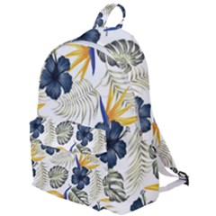 Tropical Blue Love The Plain Backpack by designsbymallika