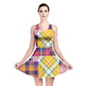 Checks Pattern Reversible Skater Dress View1