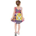 Checks Pattern Kids  Sleeveless Dress View2