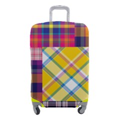 Checks Pattern Luggage Cover (small) by designsbymallika