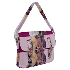 Flower Girl Buckle Messenger Bag by designsbymallika