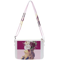 Flower Girl Double Gusset Crossbody Bag by designsbymallika