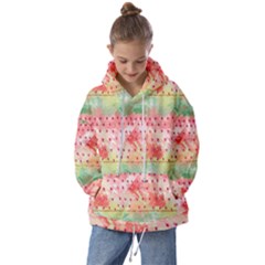 Colorful Paints Kids  Oversized Hoodie by designsbymallika