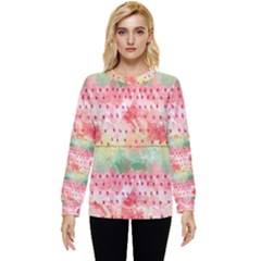 Colorful Paints Hidden Pocket Sweatshirt