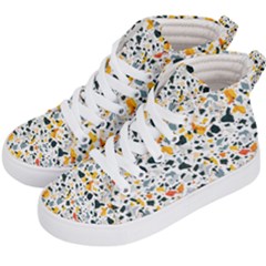 Abstract Seamless Pattern Kids  Hi-top Skate Sneakers