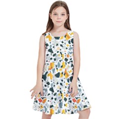 Abstract Seamless Pattern Kids  Skater Dress