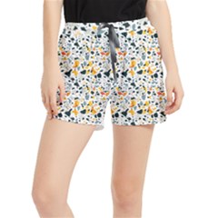 Abstract Seamless Pattern Runner Shorts