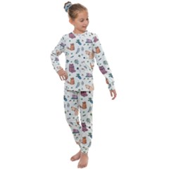 Funny Cats Kids  Long Sleeve Set 