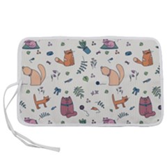 Funny Cats Pen Storage Case (s)