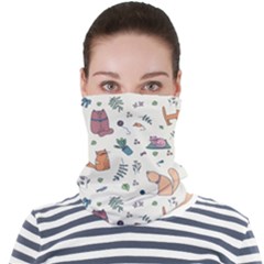 Funny Cats Face Seamless Bandana (Adult)