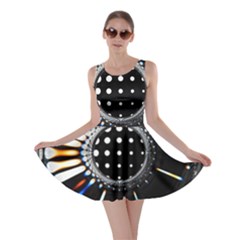 Digital Wheel Skater Dress