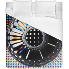 Digital Wheel Duvet Cover (california King Size)