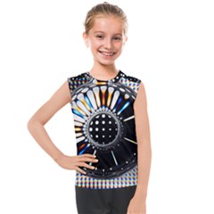 Digital Wheel Kids  Mesh Tank Top