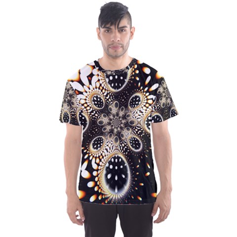 Fractal Jewerly Men s Sport Mesh Tee by Sparkle