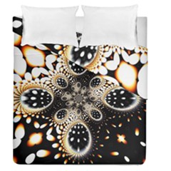 Fractal Jewerly Duvet Cover Double Side (queen Size)