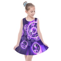 Fractal Illusion Kids  Summer Dress