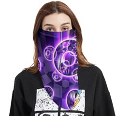 Fractal Illusion Face Covering Bandana (triangle)