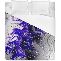 Fractal Lava Duvet Cover (california King Size)